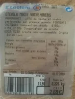 Etchola mixte vache/brebis