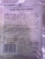 Salade chou comte jambon