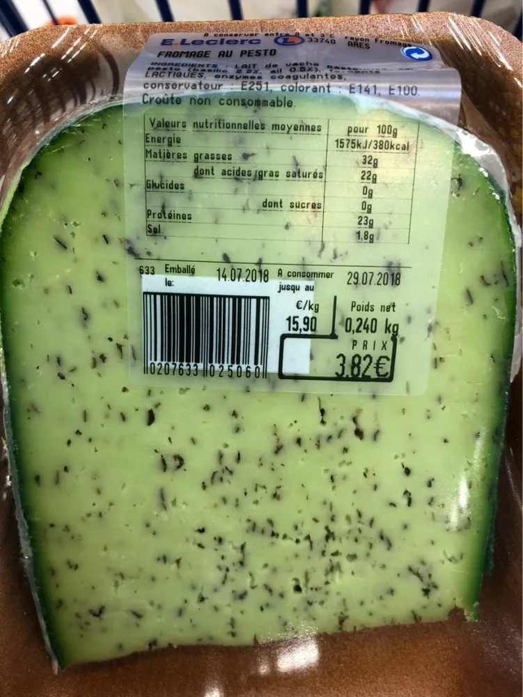 Fromage au Pesto