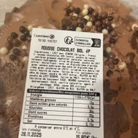 Moisse chocolat