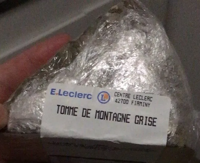 Tomme de montagne grise