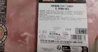 Jambon Cuit choix 5 tranches
