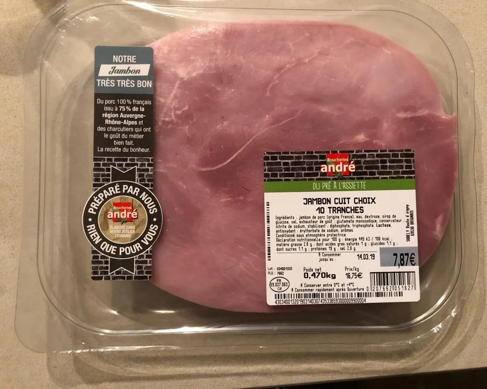Jambon cuit