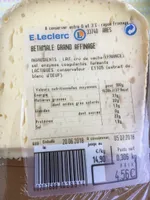 Bethmale grand affinage