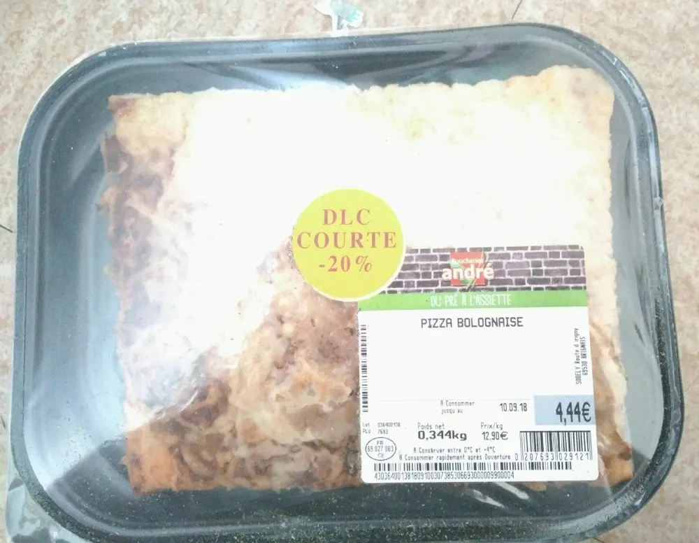 Pizza Bolognaise