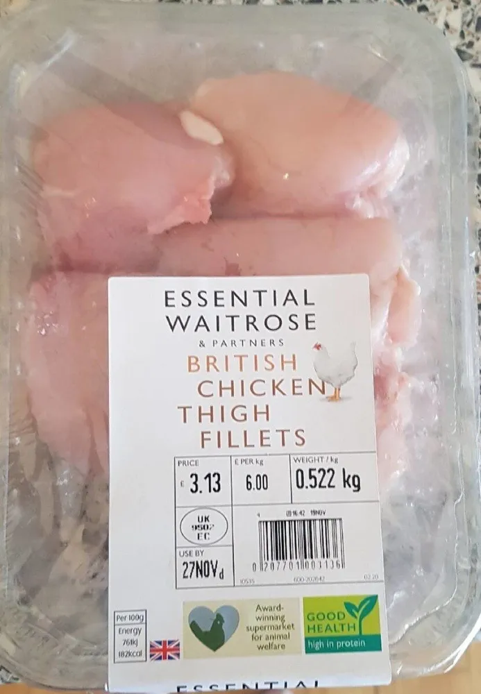 British Chicken Thigh Fillets