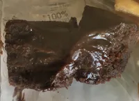Coulant chocolat décongelé