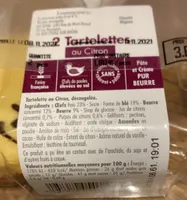 Tartelette au citron