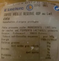 Comte vieille reserve