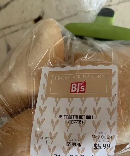 Ciabatta roll