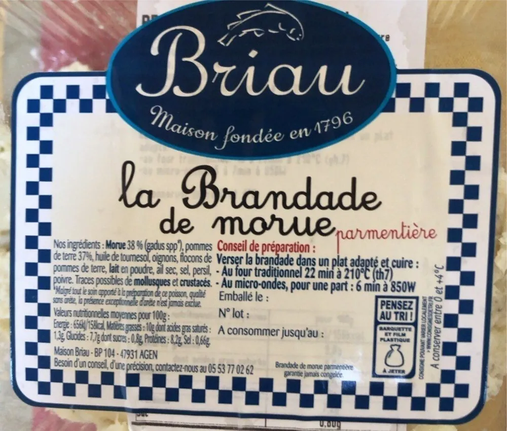 La brandade de morue