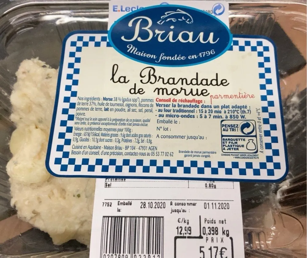 La brandade de morue