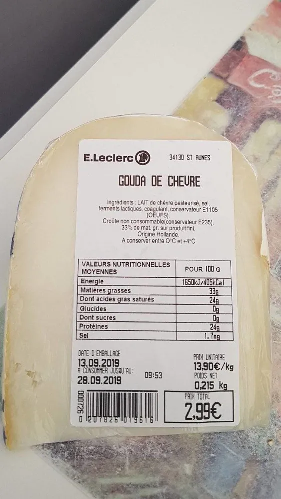 Gouda de chèvre