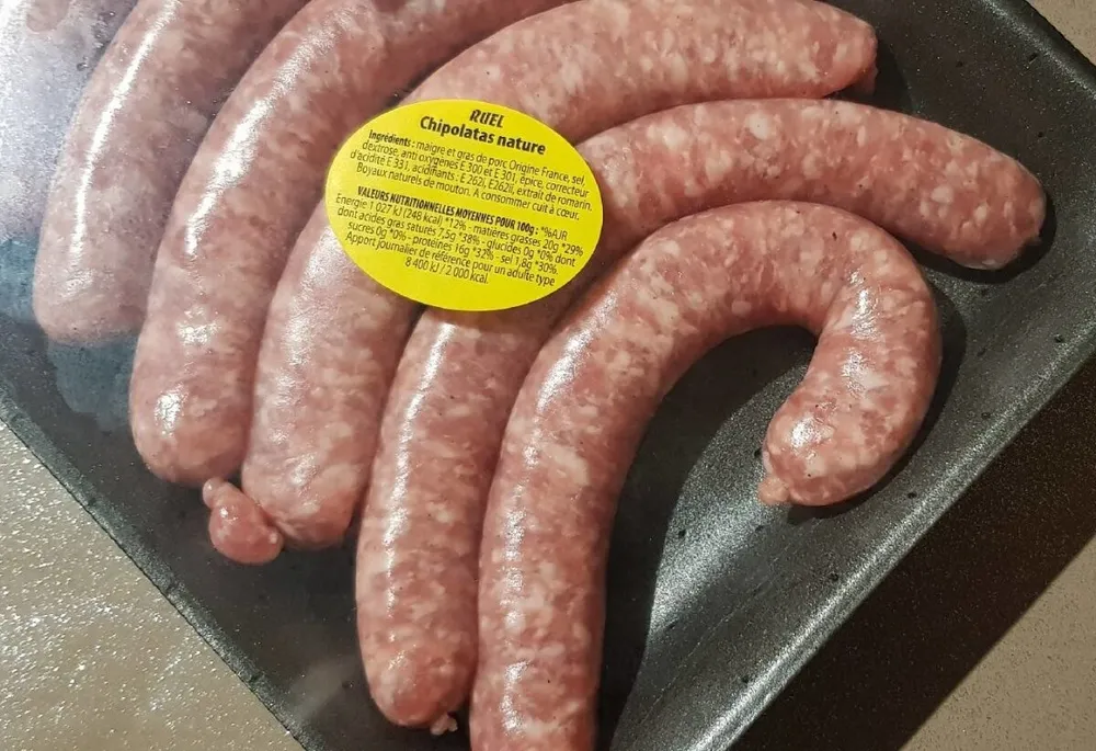 chipolatas nature