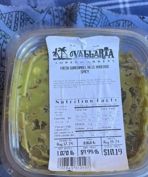 Fresh Guacamole Spicy