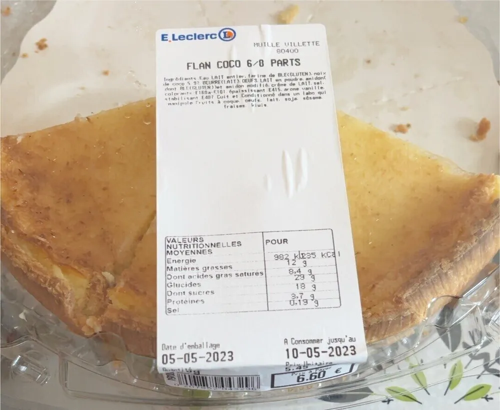 Flan coco