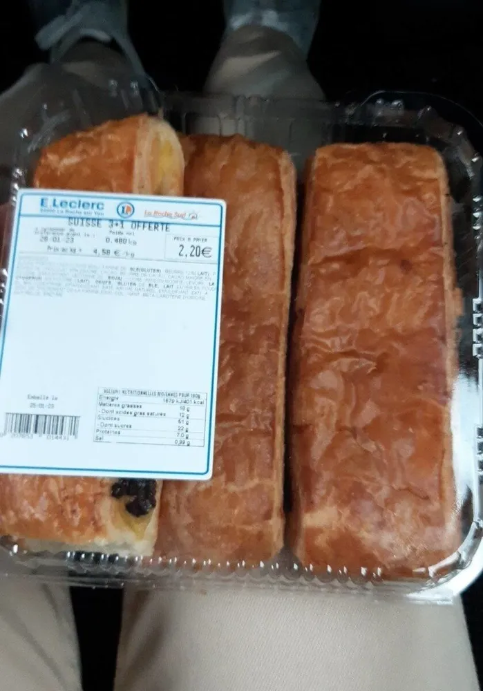 Suisses pépites chocolat