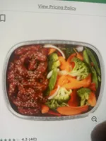 Black Pepper Beef Saute Meal