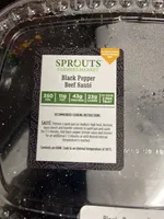 Sprouts Black Pepper Beef Sauté