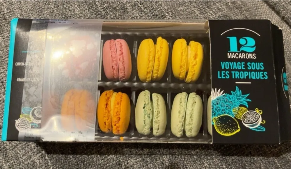 macarons voyage sous les tropiques