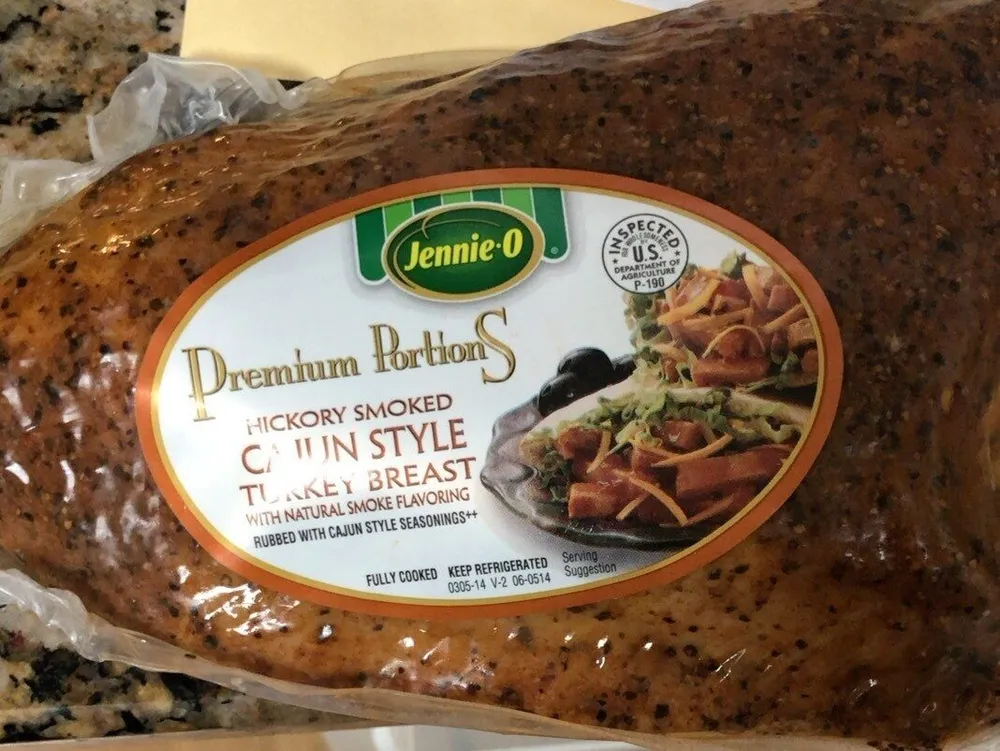 Hickory Smoked cajun style turkey breast