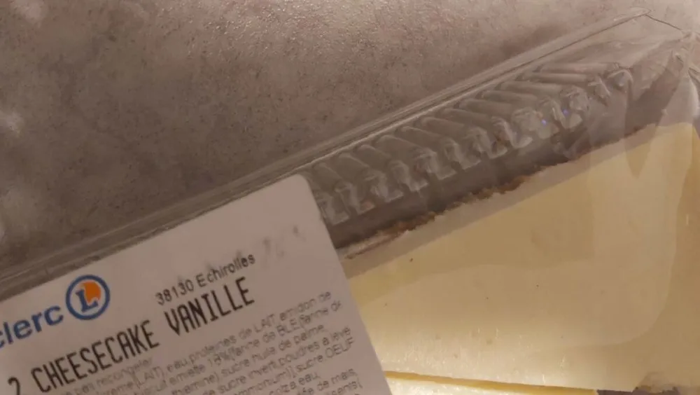 Cheesecake vanille
