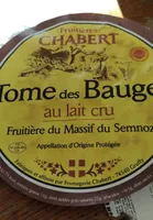 Tomes des Bauges au lait cru