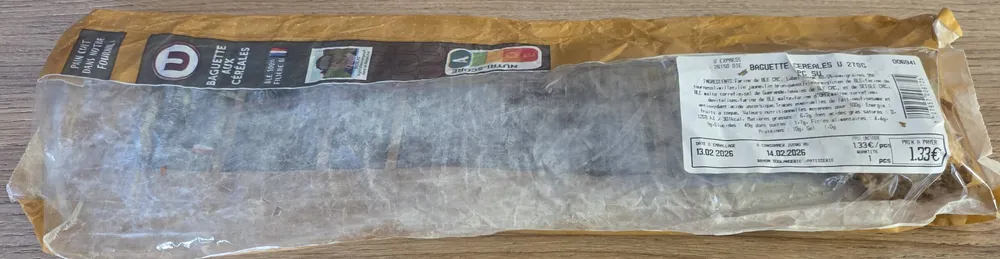 Baguette céréales