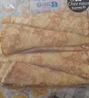 Crêpes natures x6