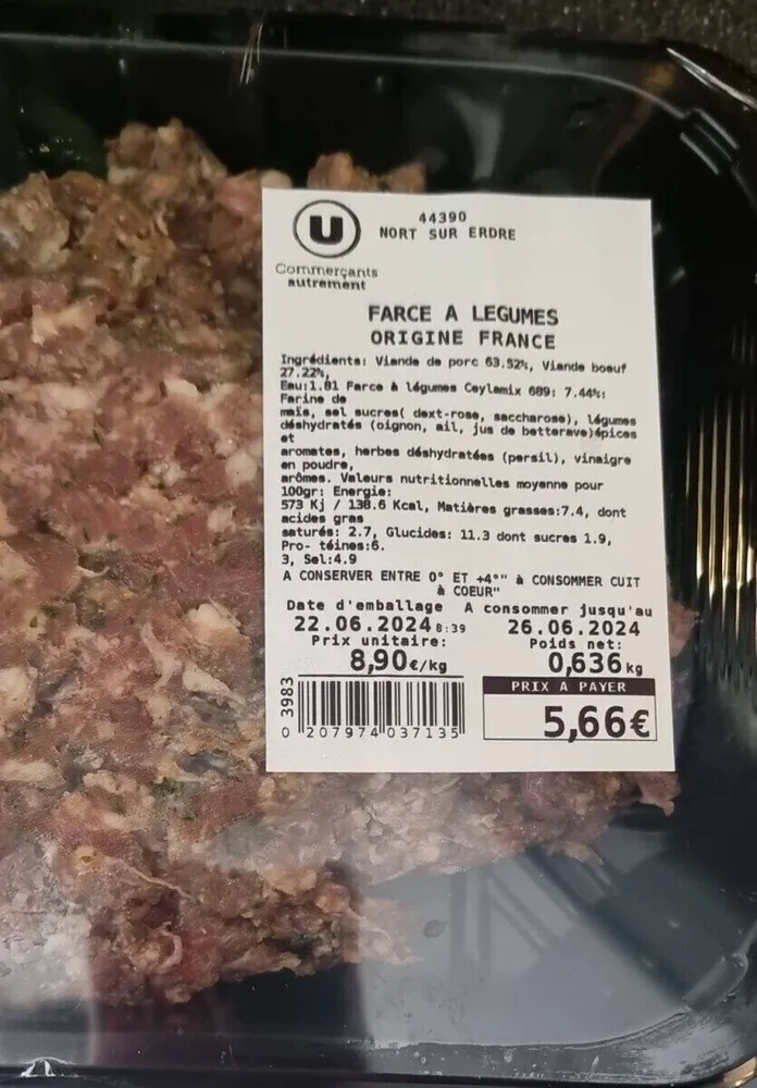 Farce à  légumes ceylamix 689