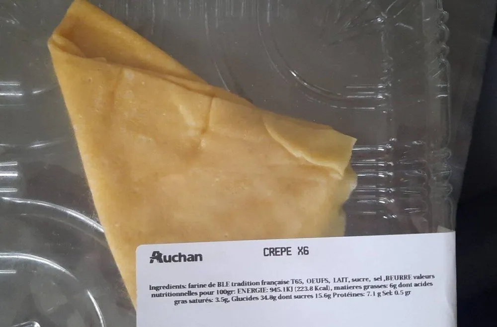 Crepe auchan