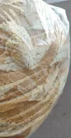 Boule de pain tranchée