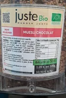 Muesli chocolat