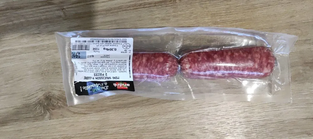 Mini saucisson à cuire