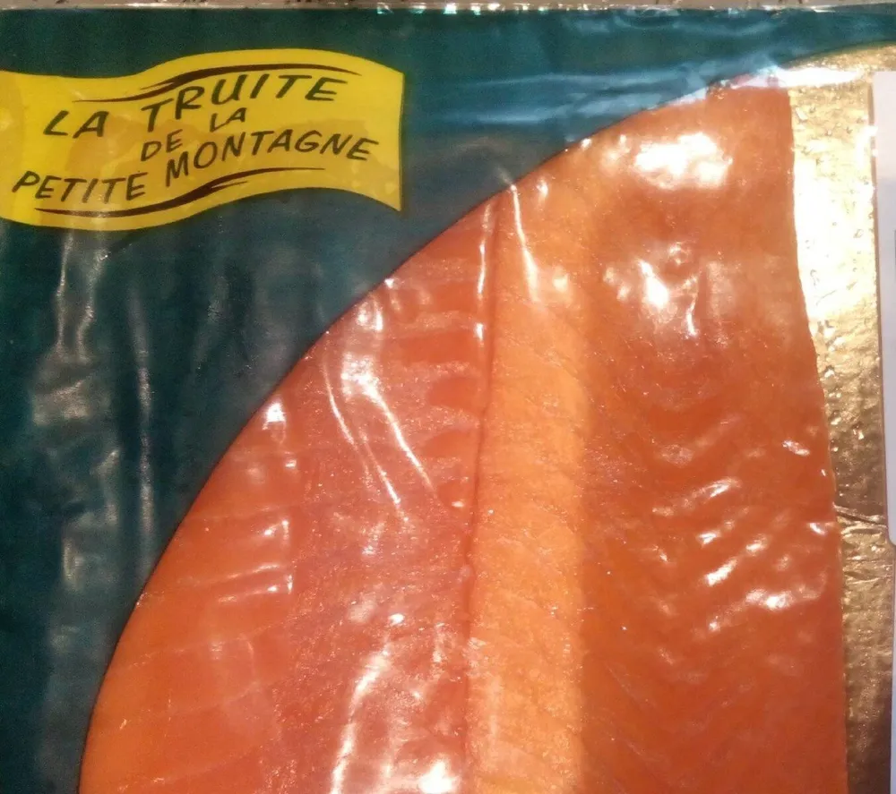 Filet de truite fumée tranches