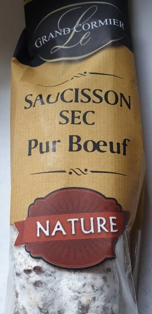 Saucisson sec pur bœuf