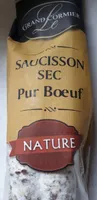Saucisson sec pur bœuf