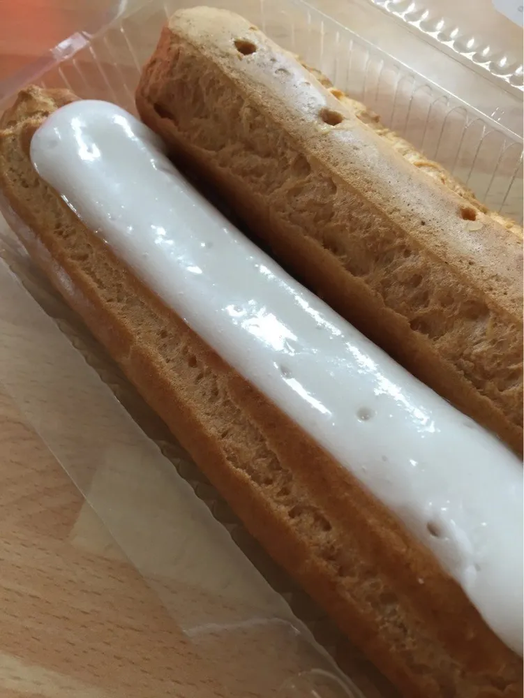 Éclair a la vanille
