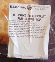 Pain au chocolat pur beurre AOP