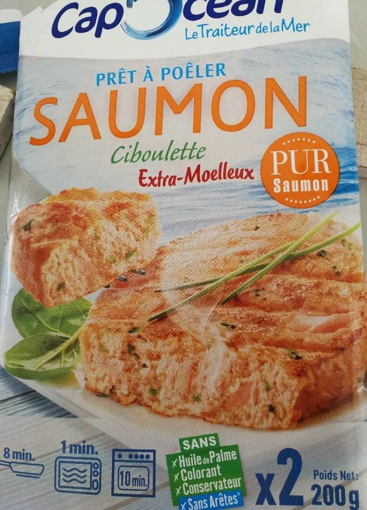 Prêt à poëler saumon ciboulette extra-moelleux