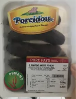 5 boudins noirs piment