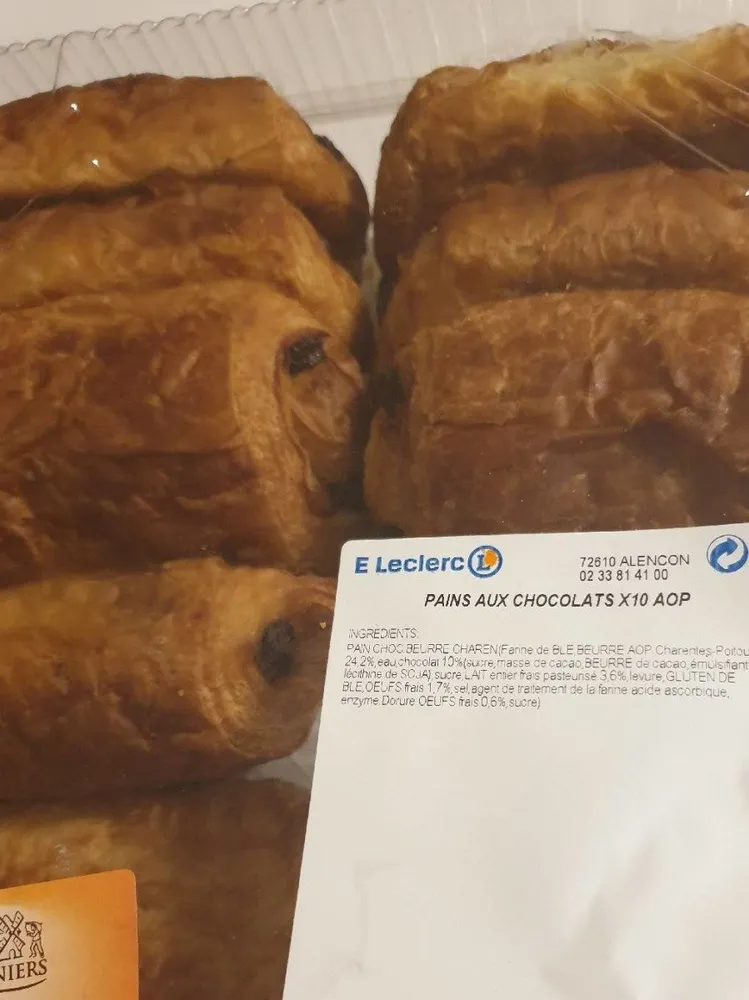 Pains au chocolat AOP