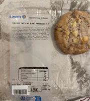 Cookies chocolat blanc framboise