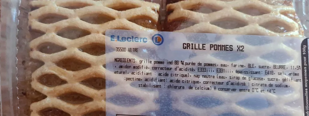 Grille aux pommes
