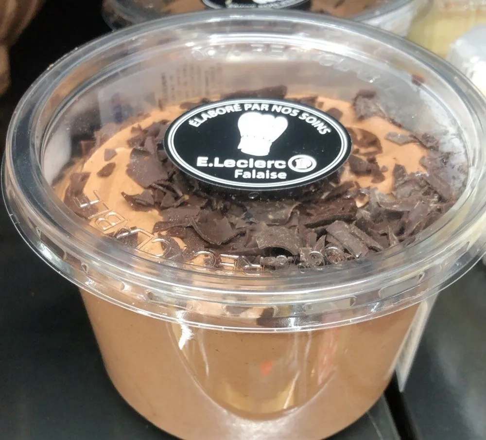 Mousse chocolat decongelé
