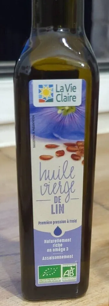 Huile vierge de lin
