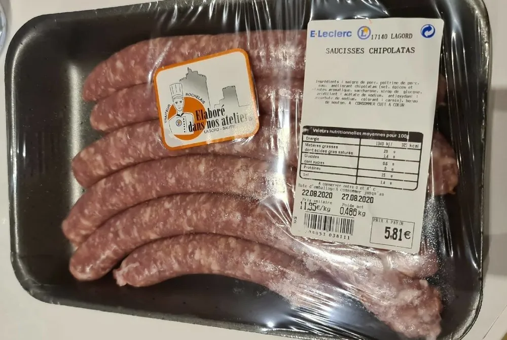 Saucisses Chipolatas