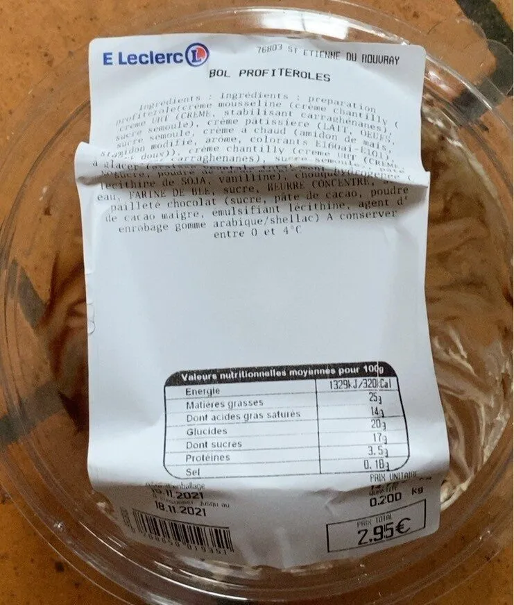 Profiteroles
