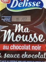 Ma mousse au chocolat noir & sauce chocolat noir