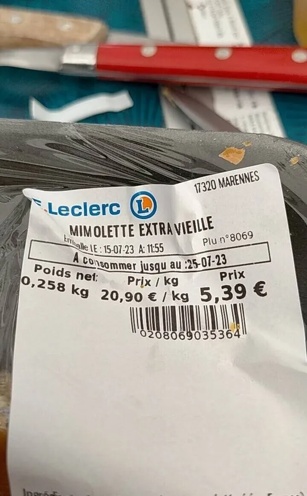 Mimolette extra vieille
